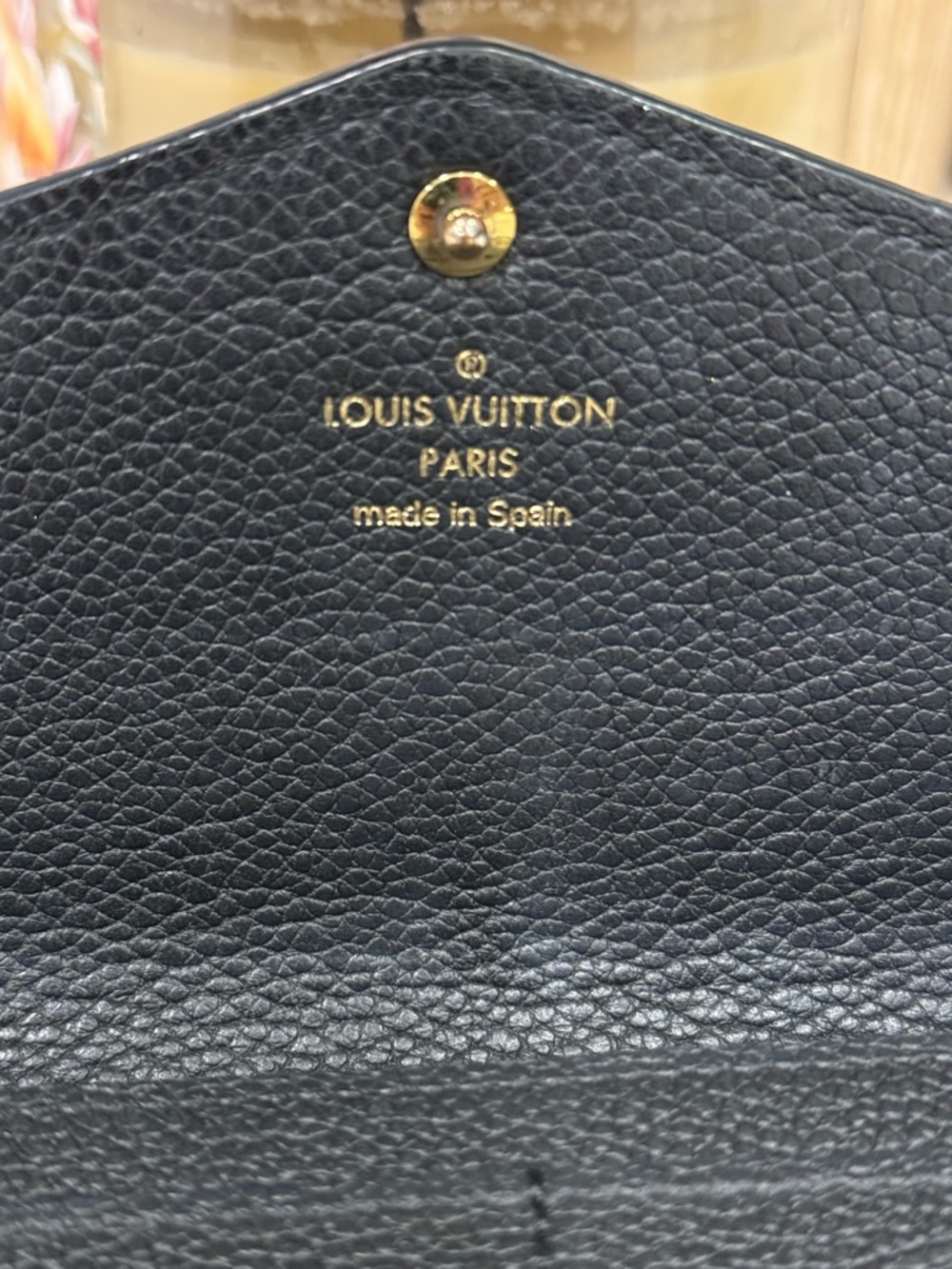 Louis Vuitton Sarah Wallet in Bicolor Monogram Empreinte leather - Picture 10 of 10